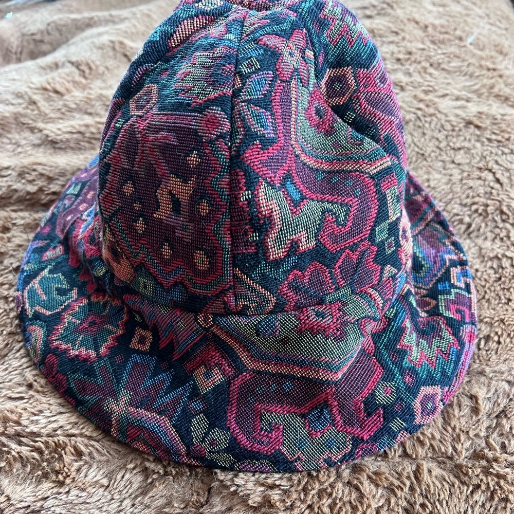 Vintage Floral Bucket Hat